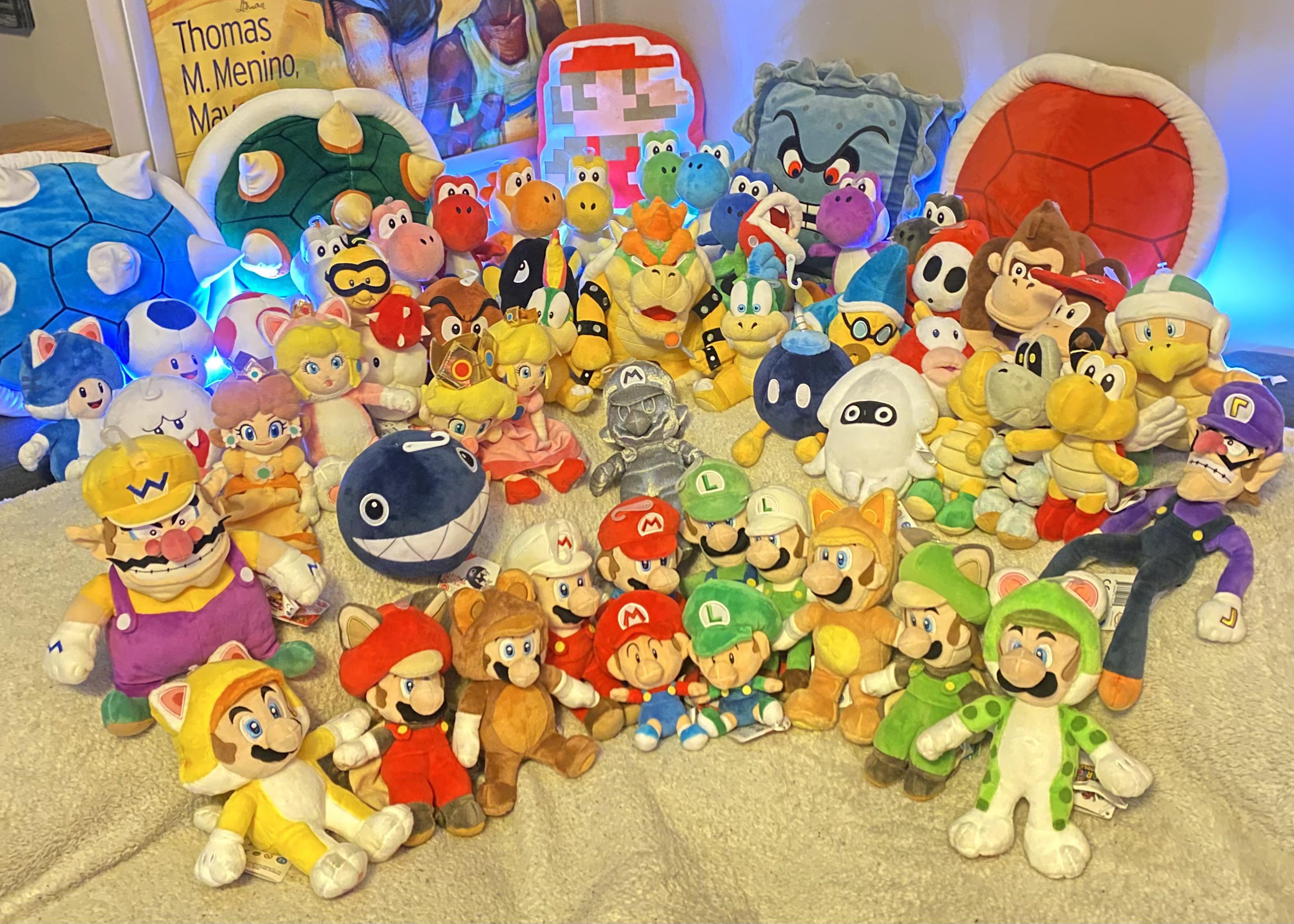 All Super Mario Plushies