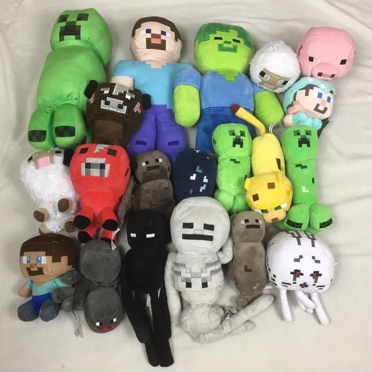 All Minecraft Plushies